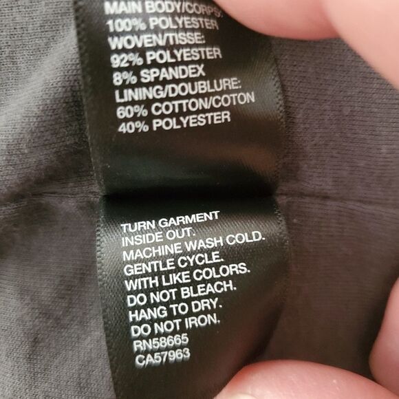 Zella Faux Shearling Pullover sz XL in Grey Forged - Picture 13 of 13